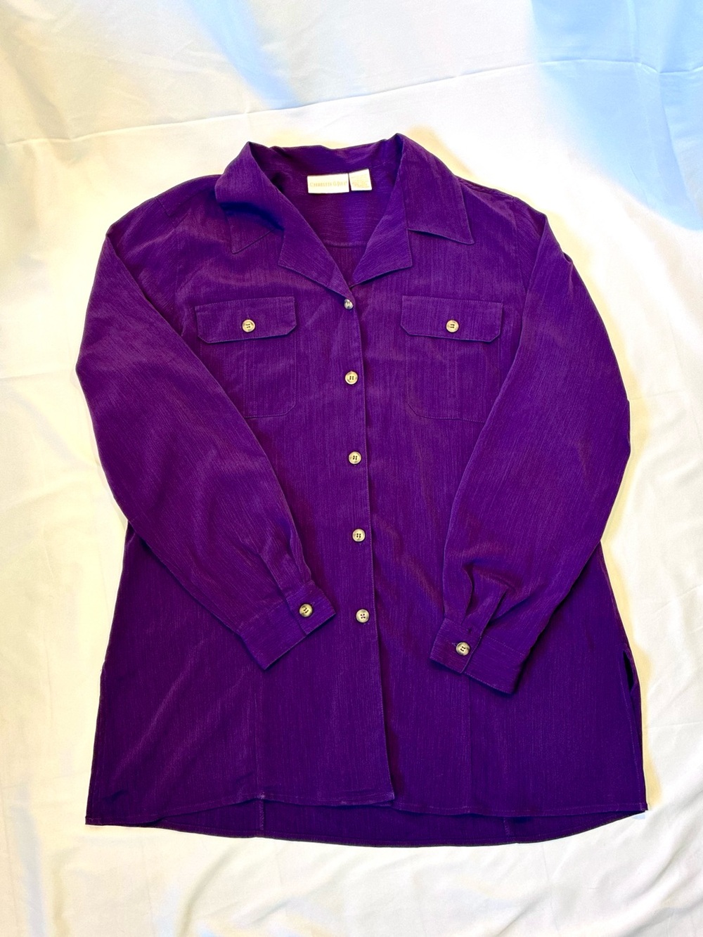 Vintage Christie & Jill Button Blouse